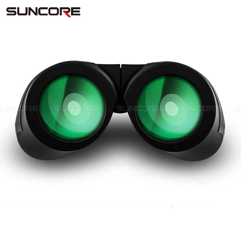 10x25 مناظير بول عالية الطاقة HD المحمولة تلسكوب بصري عدسة FMC فيلم الأخضر في الهواء الطلق التخييم مراقبة الطيور