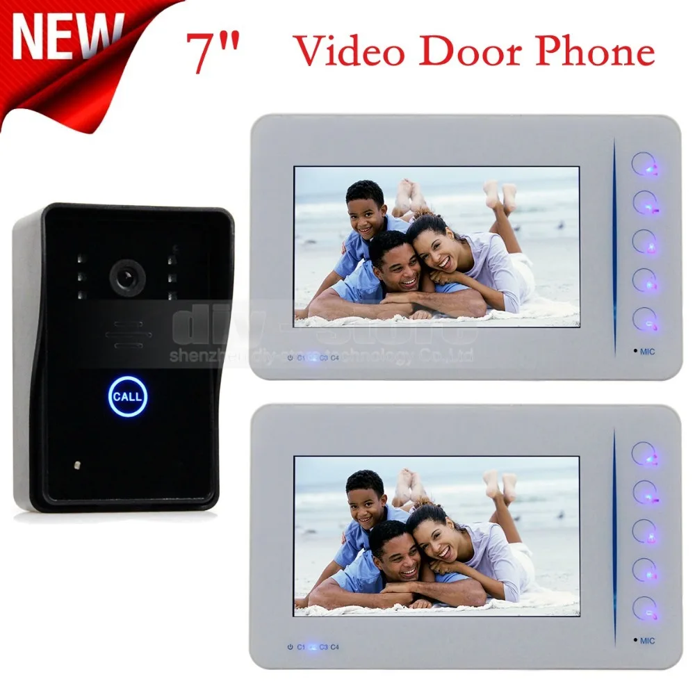 Купить в diysecur 4-канальный видео 1 из видео домофон сенсорный ключ ...