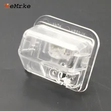 EEMRKE Car Rear View Camera Bracket License Plate Lights Housing Mount for Mazda 6 M6 2008