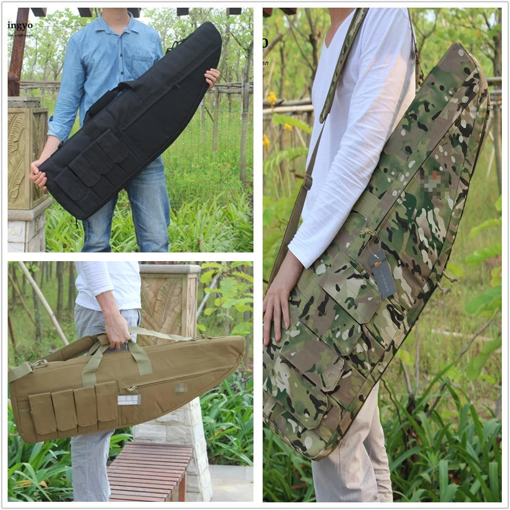 3 Color 100cmX30CM Tactical Airsoft Rifle bag Hunting Shooting Gun Bag