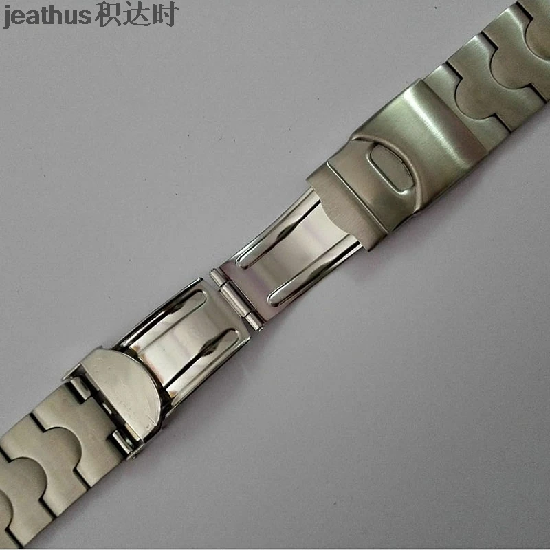 Jeathus Ремешки для наручных часов Замена для swatch стальной ремень ycs410gx 438 511 19 мм нержавеющая сталь Ремешок ирония человек браслет часы