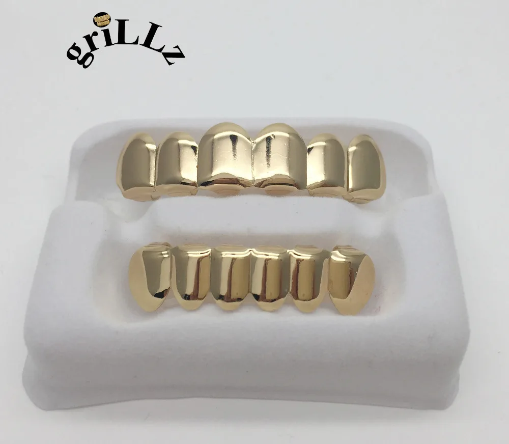 Grillz бренд хип хоп ЗУБЫ GRILLZ Топ и низ гриль|set brand|grillz topbottom grill |