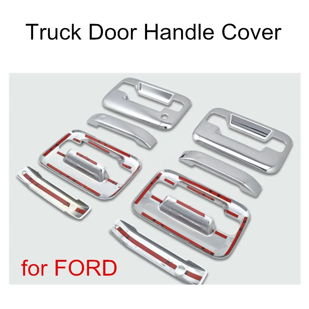 hot sale Door Handles Cover 4D No PSKH No Key Pad ABS Plastic Chrome
