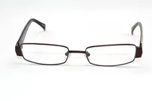 Thick Edges brown alloy width glasses frame Safe and comfortable Custom Made Prescription myopia glasses Photochrmic -1 to -8