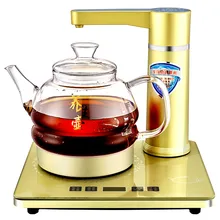 Полностью автоматическая верхняя воды, электрический чайник использовать для бытовых стекло здоровья приготовления чая-ware защита от перегрева