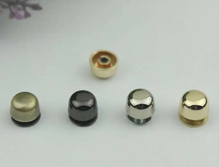 

(20 PCS/lot) bags handbags hardware accessories mushroom bucket shackles screw At the bottom of the bag rivets