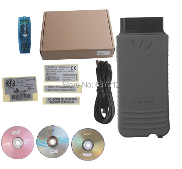 Автомобильный диагностический инструмент vas 5054 ODIS V3.03 VAS 5054A VW Bluetooth OKI с поддержкой