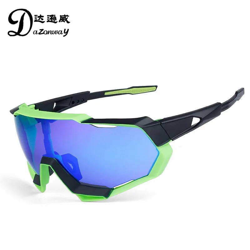 5 Lens Anti-UV Cycling Outdoor Sports Goggles Bike Polarized Glasses Sunglasses
