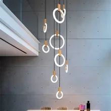 Nordic LED Chandelier Modern Living Room Pendant Lamps Bedroom Decor Fixtures Stair Lighting Loft Illumination Long Hanging Lamp Nordic LED Chandelier Modern Living Room Pendant Lamps Bedroom Decor Fixtures Stair Lighting Loft Illumination Long Hanging Lamp