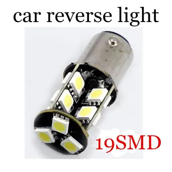 

top quality 2 pcs LED 19SMD 12V Car External Light Bulbs Backup Reverse Lamp Number Parking Light 1157 5050