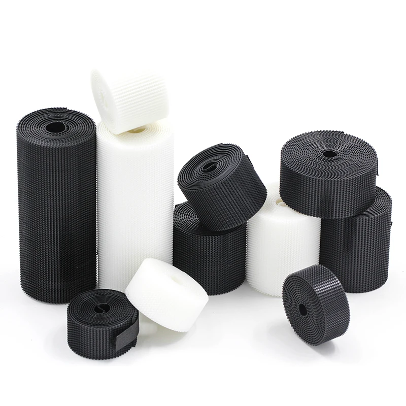 

1Meters Super Smooth Fastener Tape Back to Back Strong Hooks and Loops Cable Ties Curtain Fastener velcros