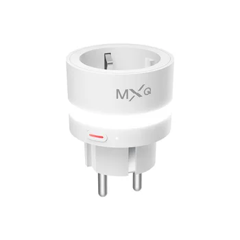 

EU PLUG Smart plug Wifi Socket with LED Light And switch Phone APP Voice Remote Control Home Automation Timer Switch Wall Plug