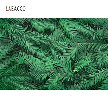 

Laeacco Green Backdrop Tropical Palm Tree Leaves Photography Backgrounds Customized Photographic Backdrops For Photo Studio