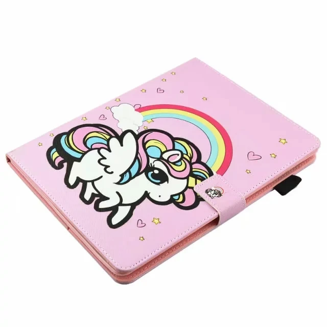 Чехол для планшета iPad 4 iPad 3 iPad 2 hoesjes милый мультяшный Единорог чехол оболочка Fundas для iPad 2/3/4 чехол Coque Etui+ стилус