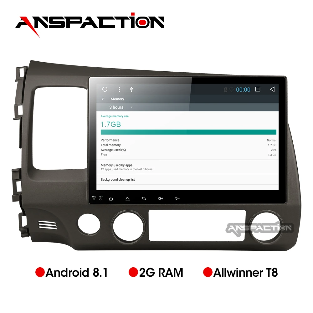 

Octa Core 2G android 8.1 car dvd gps player for honda civic 2006-2011 car radio video player gps navigation car stereo 2 din dvd