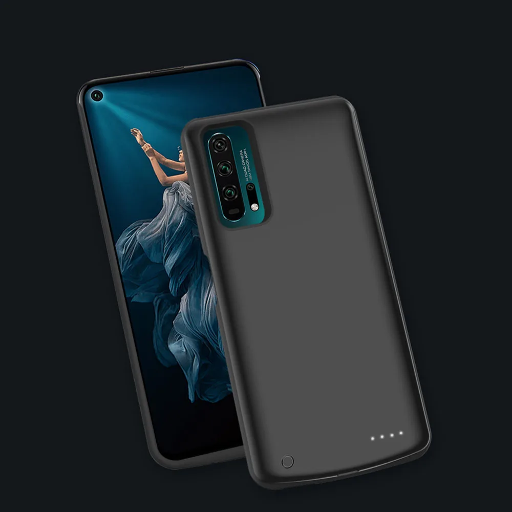 Для huawei Honor 20 чехол для зарядного устройства 6500 мА/ч внешний портативный тонкий