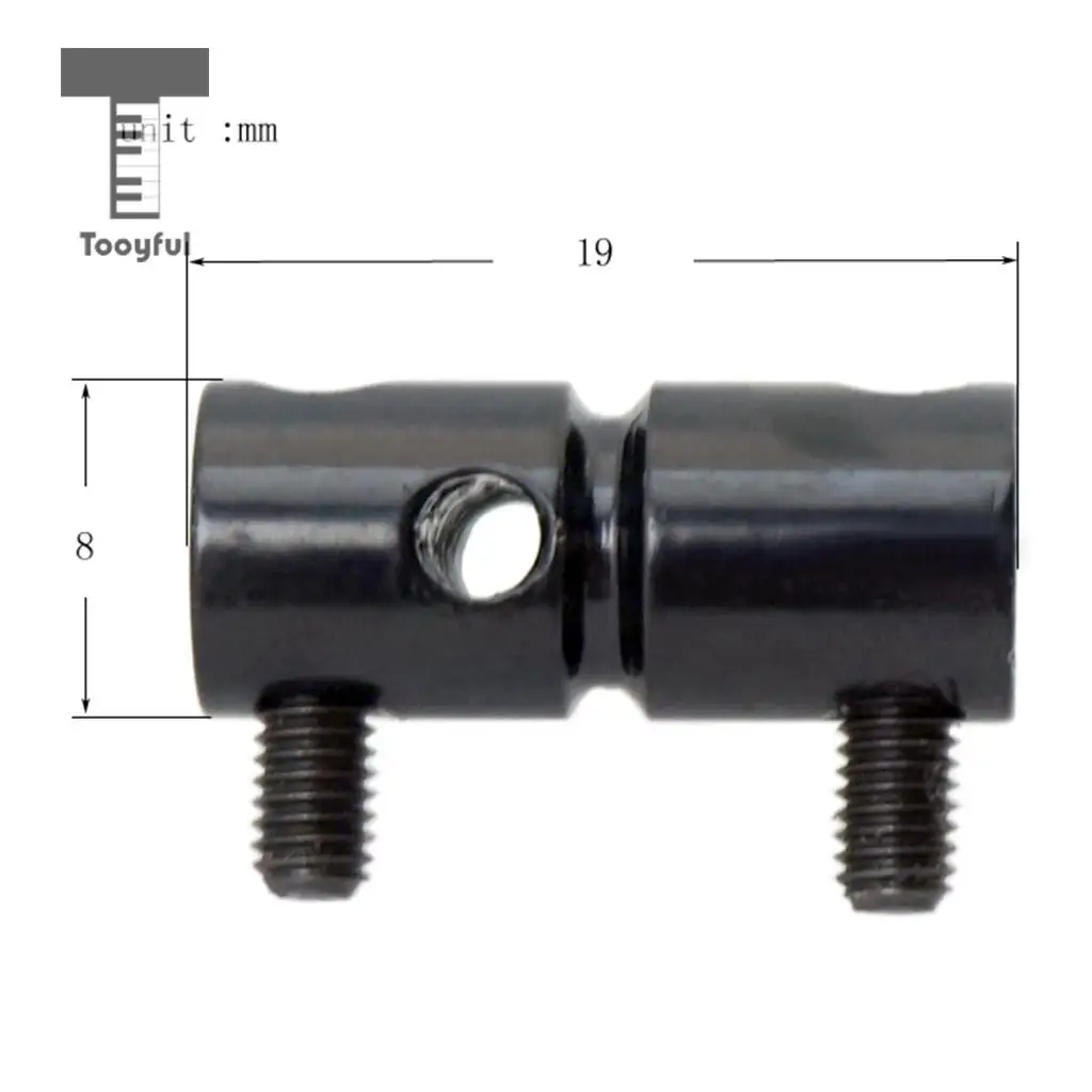 Tooyful 4x Electric Bass Fixing String Bridge Saddle Zinc Alloy for Replacement Parts