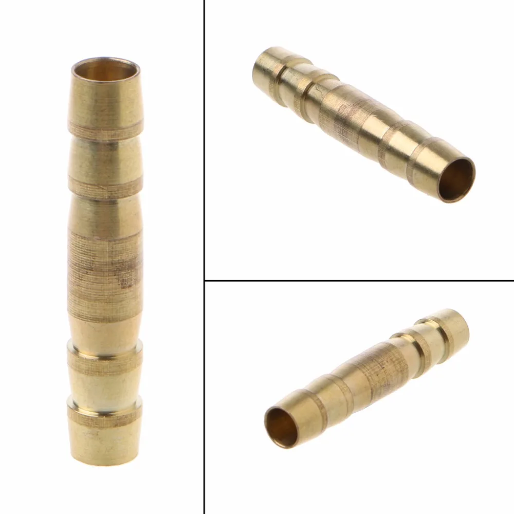

8mm/10mm Straight Hose Barbed Connector Air Fuel Water Pipe Gas Tubing