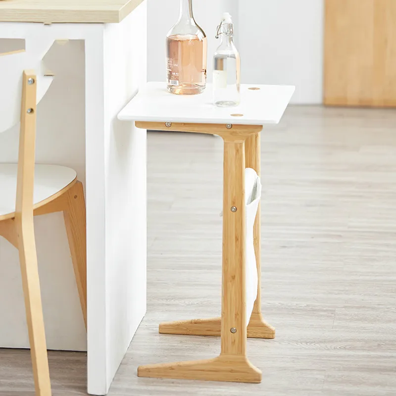 29% ، الطبيعي الخيزران طاولة القهوة طاولة شاي الخشب كوب بلاستيكي للقهوة الجدول مكتب الترفيه مجلة تخزين الرف الجدول مع حقيبة