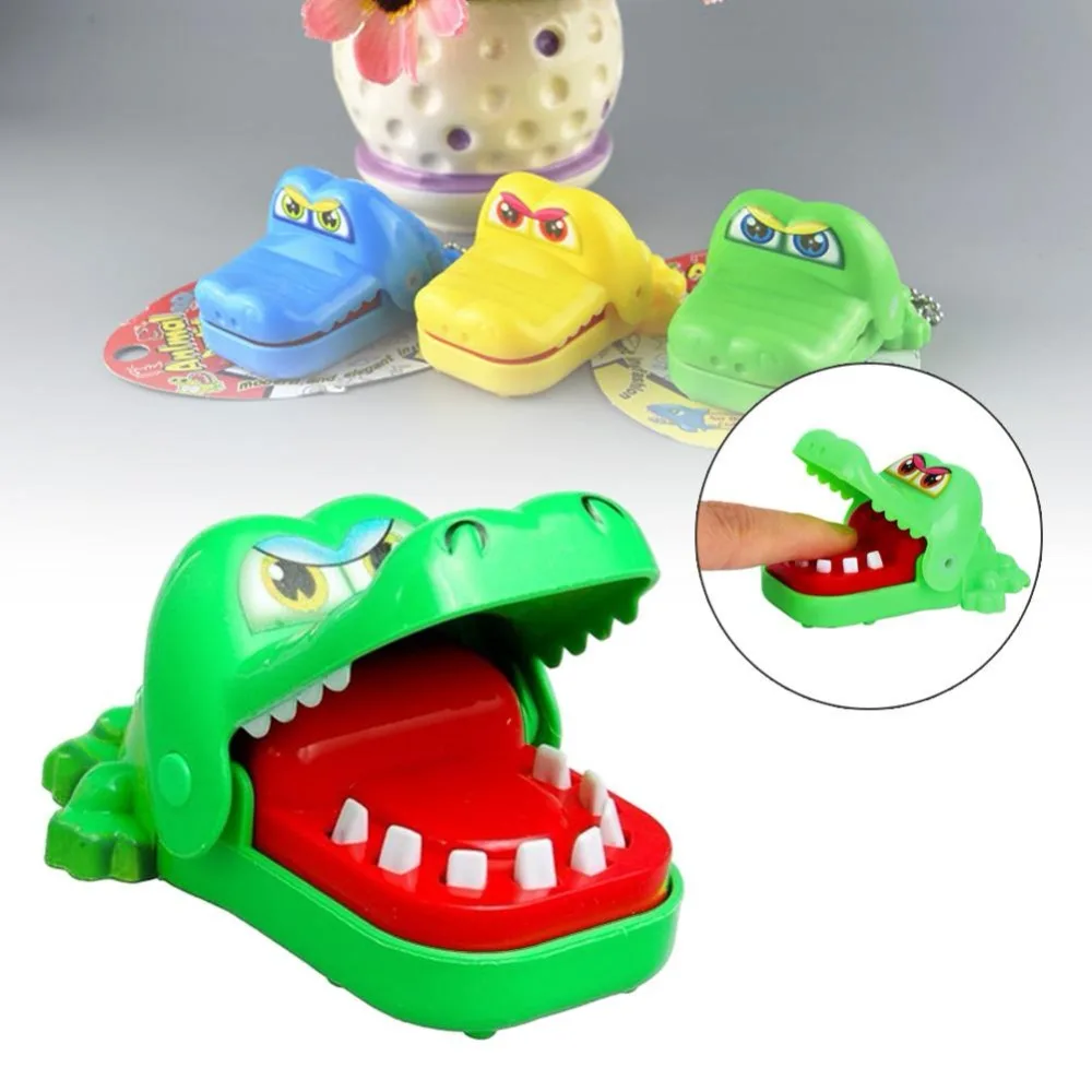 Vitoki творческие розыгрыши рот зуб Аллигатор руки детские игрушки смешной Крокодил Игрушка Дети семья подарок случайный цвет