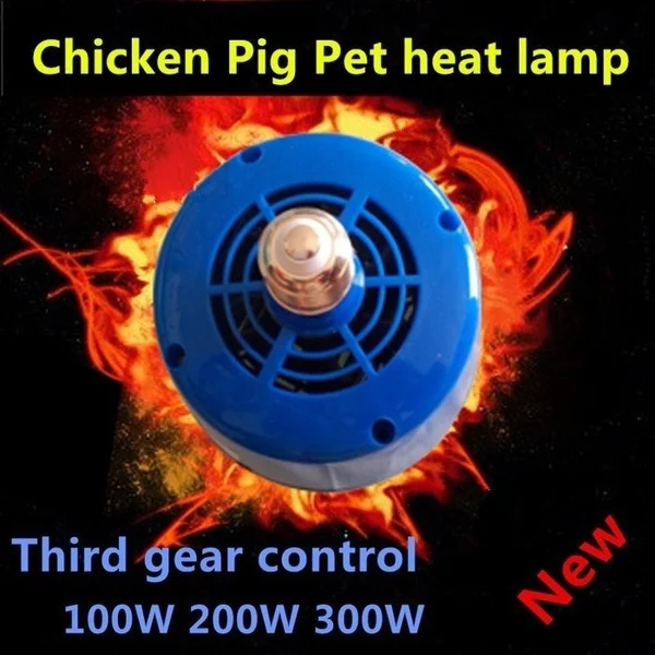 

Newly 220V Cultivation Heating Lamp Thermostat Fan Heater for Chicken Pigs Egg Incubators TE889