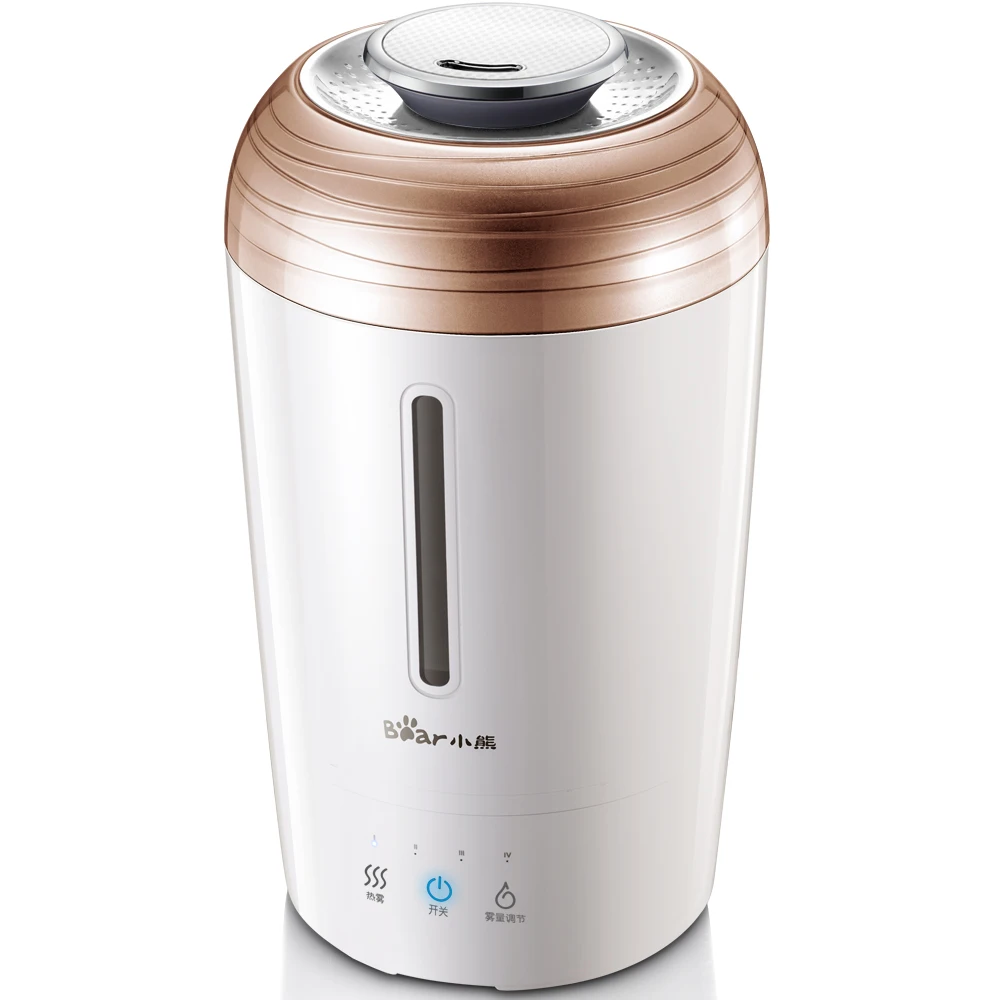 

220V 4L Air Ultrasonic Humidifiers Anion Aromatherapy Diffuser Air Purifier Conditioner Touch Control Hot/Cold Fog