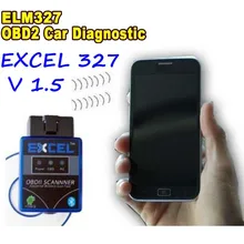 2016 Newest Excel V1 5 A Quality Super Mini ELM327 Bluetooth ELM 327 OBD II CAN