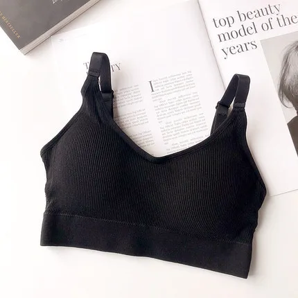Топ для фитнеса женский спортивный топ тренажерного зала бесшовный бюстгальтер