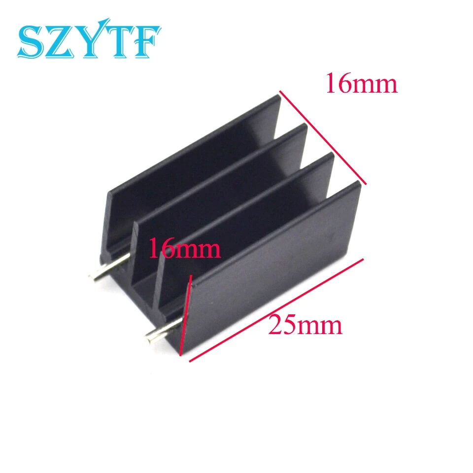 5 шт. алюминиевые радиаторы 25*16*16 мм|aluminium radiator|aluminum heat sinkheat sinks aluminum |