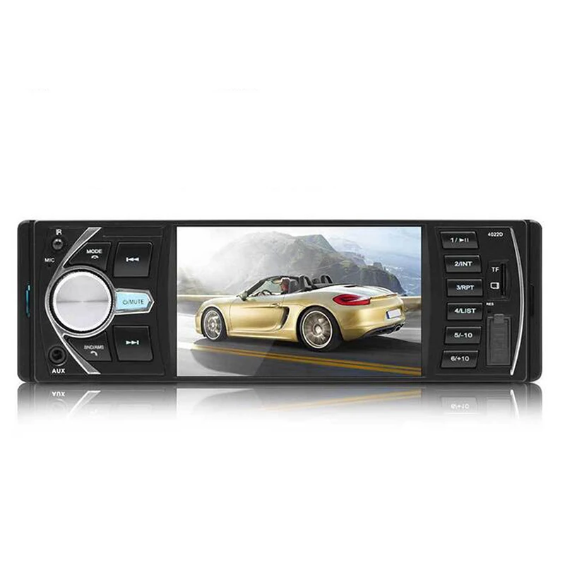 

Auto Support Remote Control Rear View Camera Radio 4.1 " Car Radio 1 Din Bluetooth Stereo Car Vedio Audio MP3/MP4/MP5/FM Player