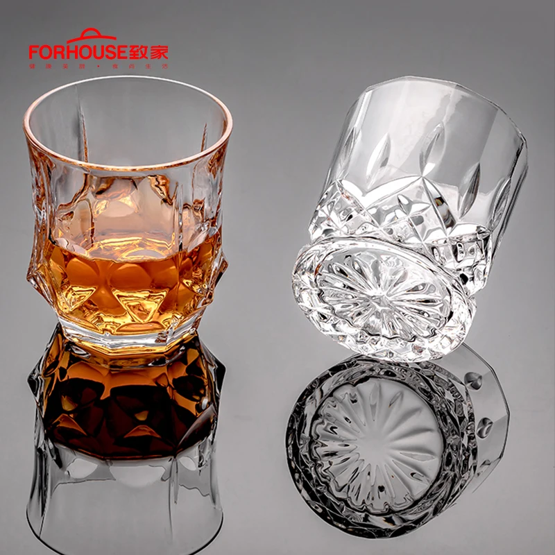 Креативная прозрачная пивная кружка бокал для вина виски Хрустальная чашка