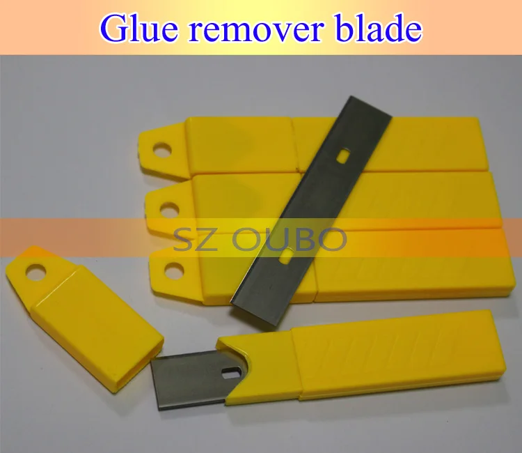 Work for 5 in 1 Frame Machine Super Clean Blade Scraper Wiper Blade for for Cell Phone LCD Glass Lens Removing Drying Glue Tool (3)