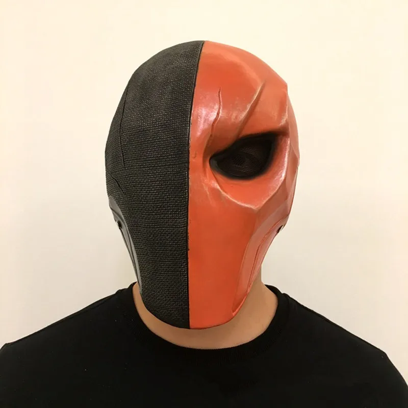 

Halloween Slade Joseph Wilson Deathstroke Mask Predators Resin Masquerade Terminator Masks Cosplay Costume Props Game L1706