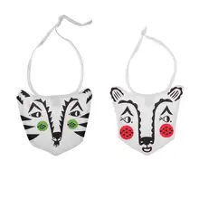 Прекрасные животные из мультфильмов детский нагрудник милый водопоглощающий Тигр Медведь младенческой новорожденных нагрудник для кормления