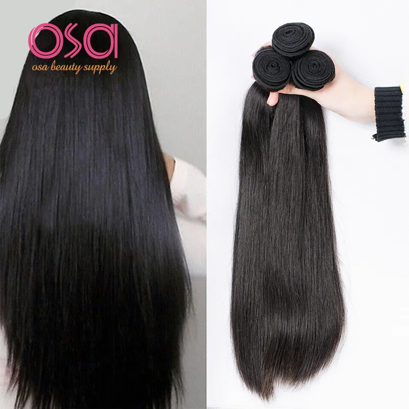 

8A Mink Virgin Remy Hair Silky Straight Brazilian Virgin Hair Straight 4 Bundles Virgin Brazilian Hair Weave Bundles Human Hair