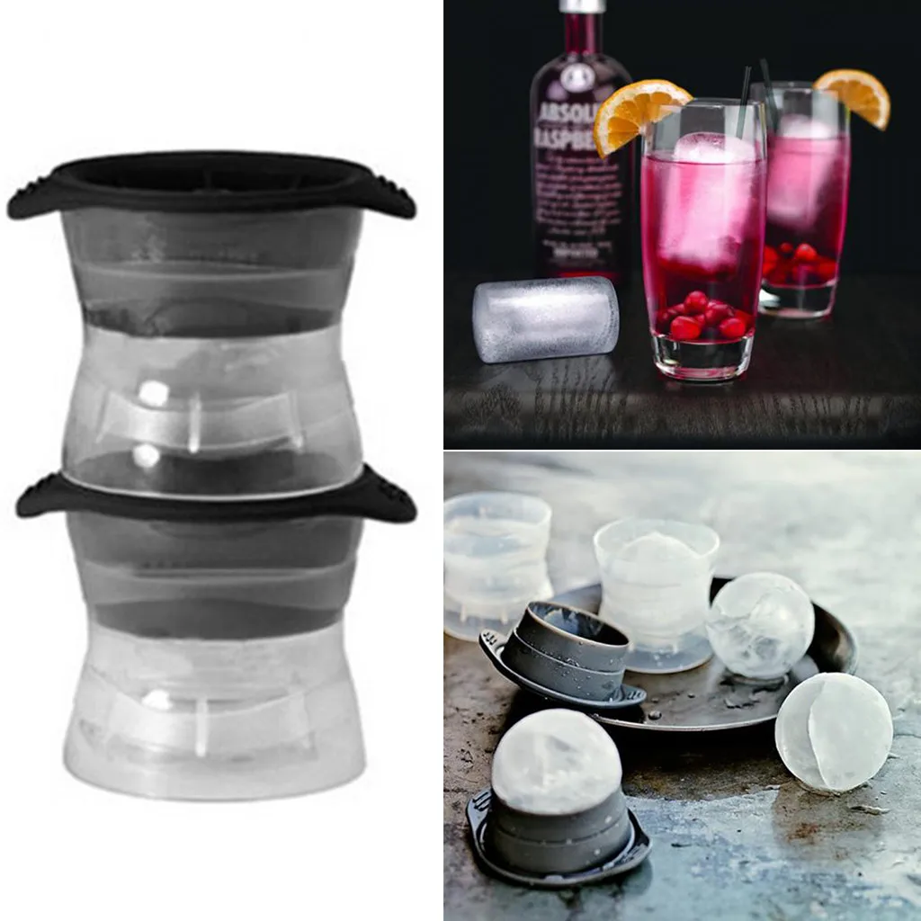 

2019 New Sphere Ice Molds with Tight Silicone Seal Perfect Square Cylinder Ice Cube #NN610