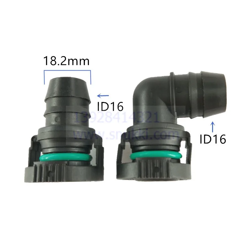 Exhaust pipe fittings plastic exhaust tube connector for Volkswagen