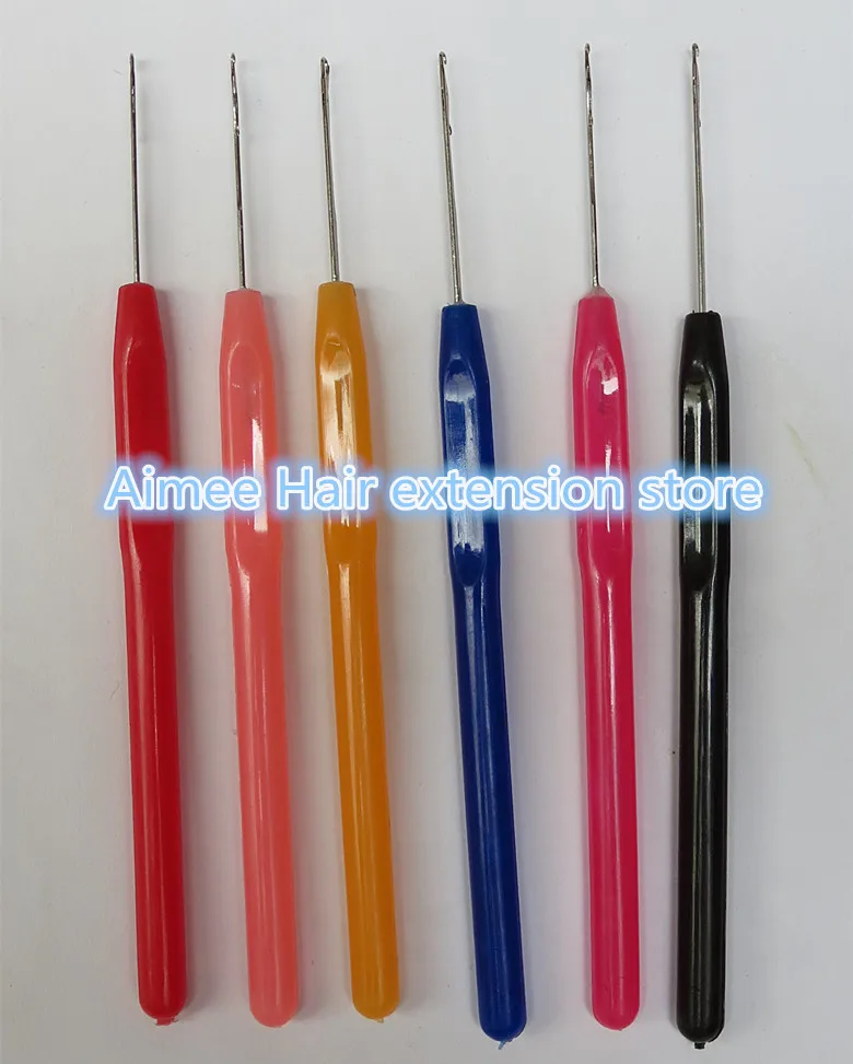 

Free shipping 20pcs/pack Plastics Handle Pulling Needle/Micro Rings/Nano Rings/Loop Needle Hair Extensions,Hair Extension Tools