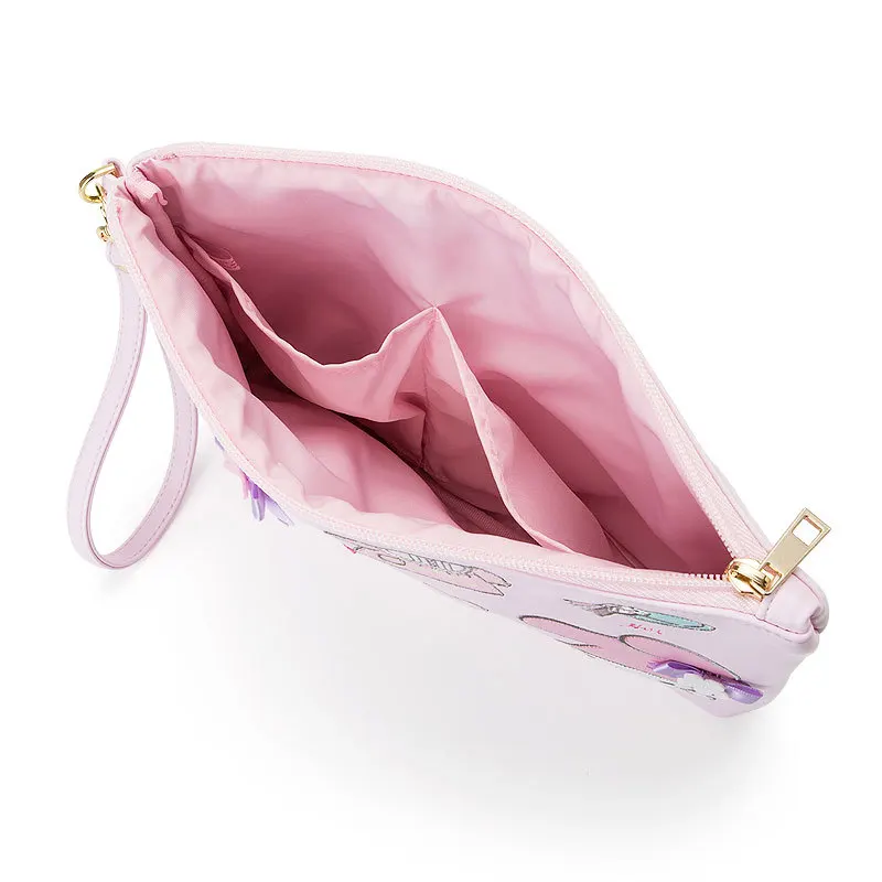 IVYYE 1 шт. Розовый мелодия Мода Аниме косметички из искусственной кожи на молнии путешествия косметичка мешок мыть туалетные обувь для девоч