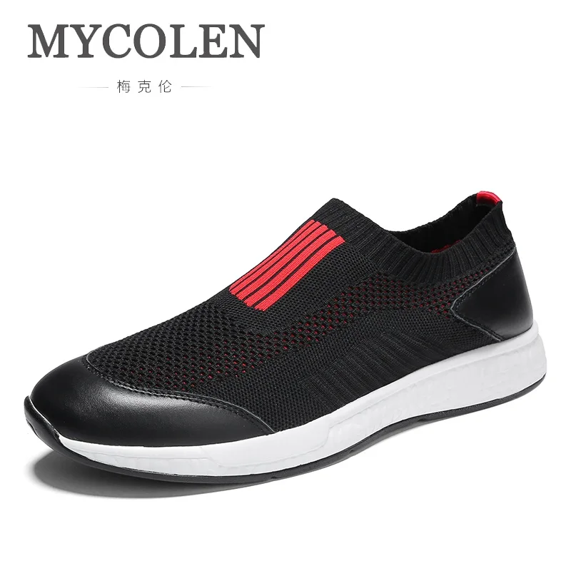 

MYCOLEN Breathable Men Casual Shoes Comfortable Top Quality Walking Male Sneakers Fashion Lace Up Men Shoes Sapato Masculino