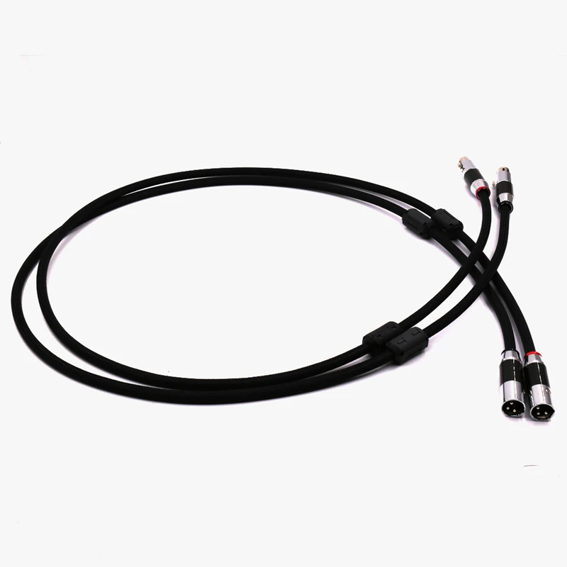 HI End SQ 88B Silver Plated XLR Balanced Audio Cable HIFI XLR PLUG