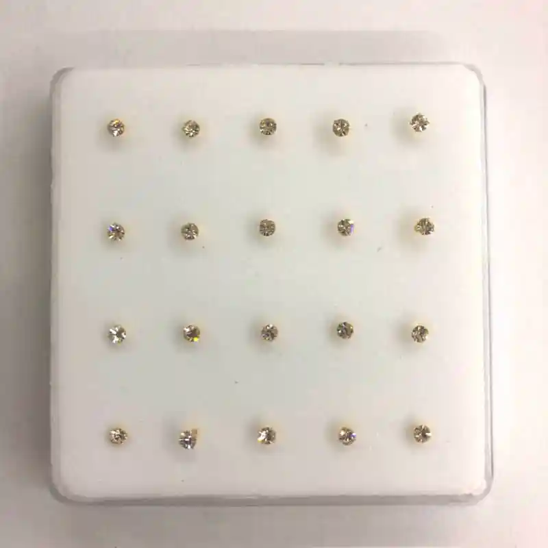 

100% 925 Sterling silver Nose Ring Studs Fashion Body Piercing jewelry Nipple Septum Belly Gift for Women 20Pcs/Set Hot Sale