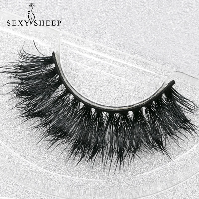 

SEXYSHEEP 1 Pairs Natural False Eyelashes Fake Lashes Long Makeup 3D Mink Lashes Extension Eyelash Mink Eyelashes For Beauty