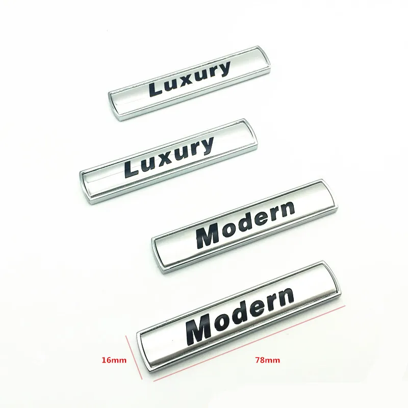 FDIK 2pcs/set 3D metal Luxury Modern Refit Car Auto Fender Tailgate Emblem Badge Sticker for BMW E36/E30/E34/E39/E46/E60/E90/F10