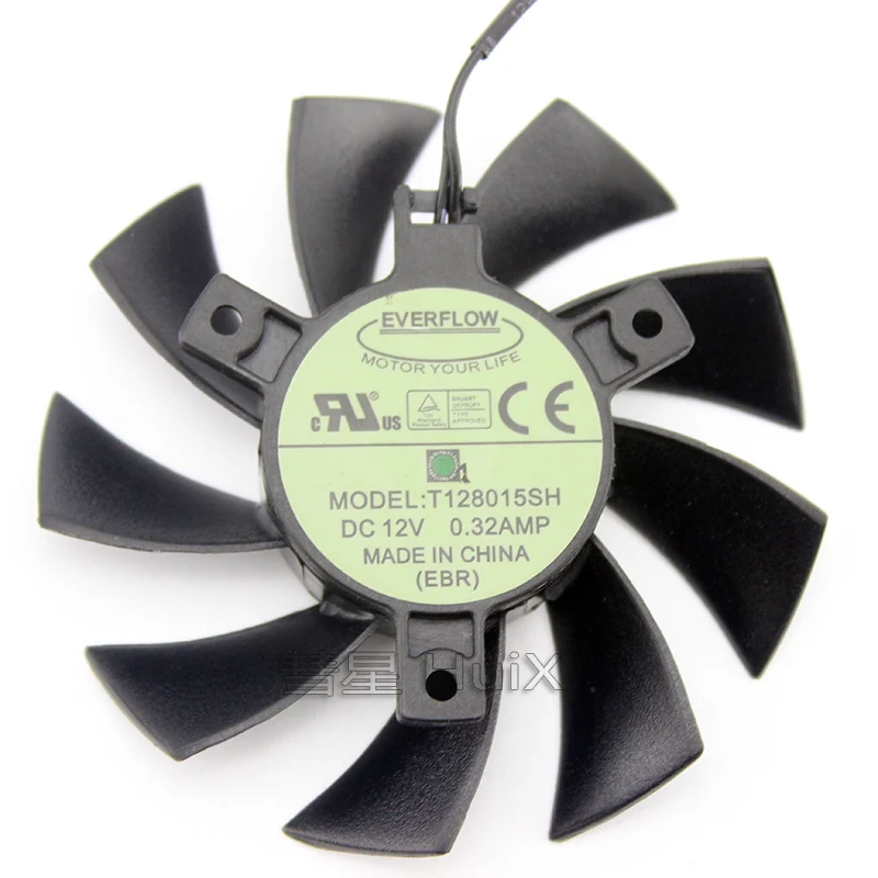 

T128015SH DC12V 0.32A for EVGA GTX650 GTX650TI Graphics Video Card Cooling Fan