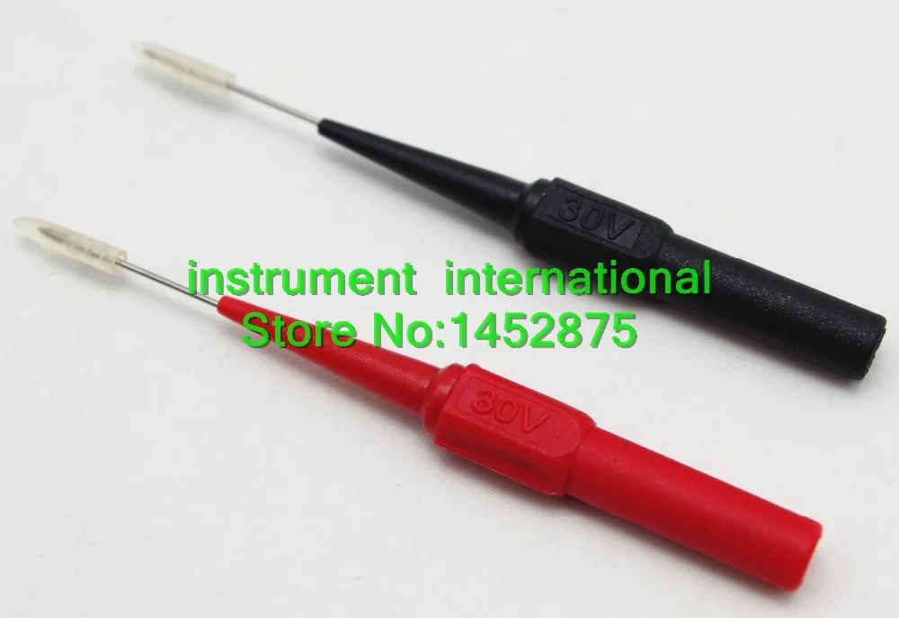 

Insulation Piercing Needle Non-destructive Test Probes Red/Black NEW