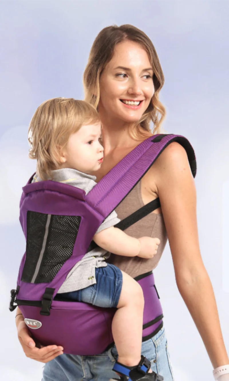 Baby Carriers Multifunction 0-36 Months Breathable Front Facing Infant Comfortable Sling Backpack Pouch Wrap Baby Belt BB3069 (10)