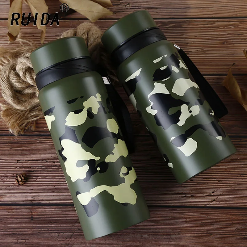 

600ML/800ML Thermos Business Vacuum Flask Stainless Steel Tumbler Portable Insulated Cup Thermos Bottle Coffee Travel Mug WL073