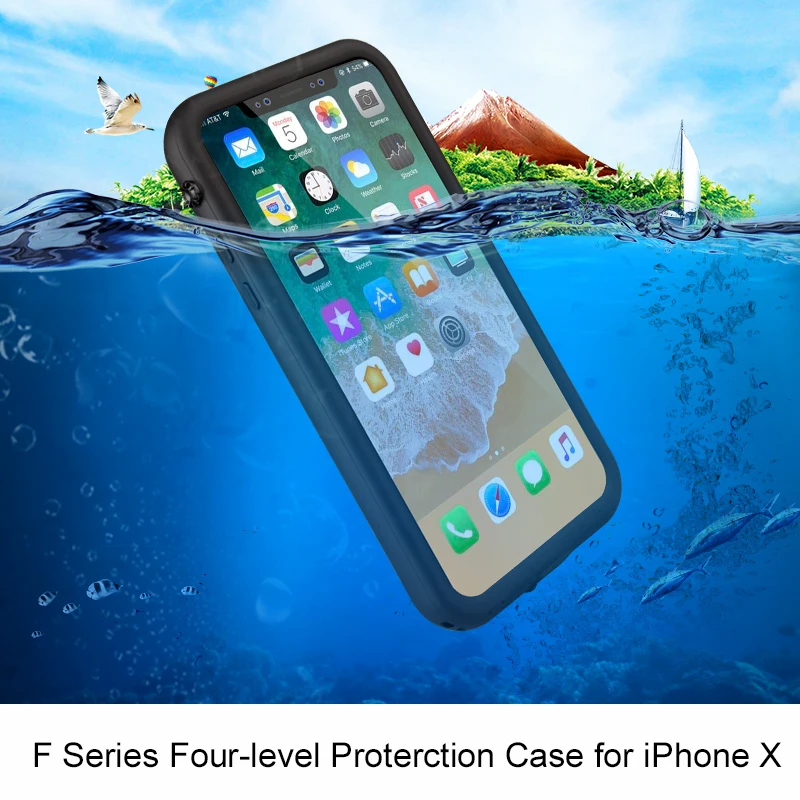  for iphone X Waterproof Swimming Case (10)
