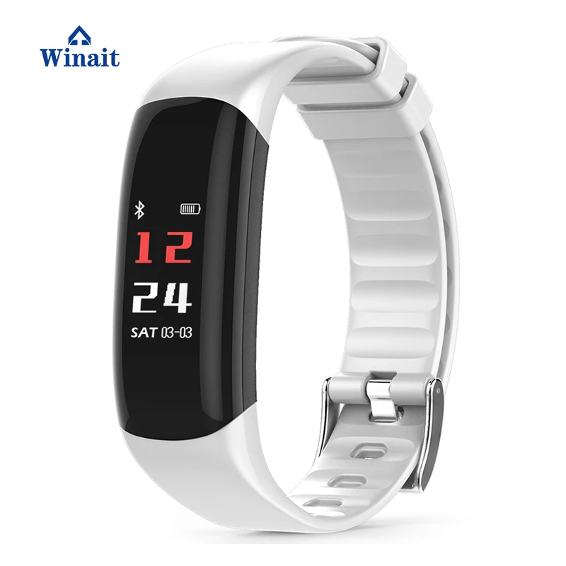 Winait P7 сердечного ритма трекер Фитнес браслет крови Давление SmartWatch для Android 4.4 IOS 8.0